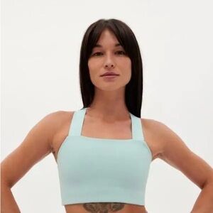 Girlfriend Collective Charlie Sports Bra Glass